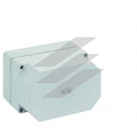 TK-коробка PS 1811-13f-O (180х110х137мм), полістирол, гладкі стінки, IP66, плоска, Spelsberg